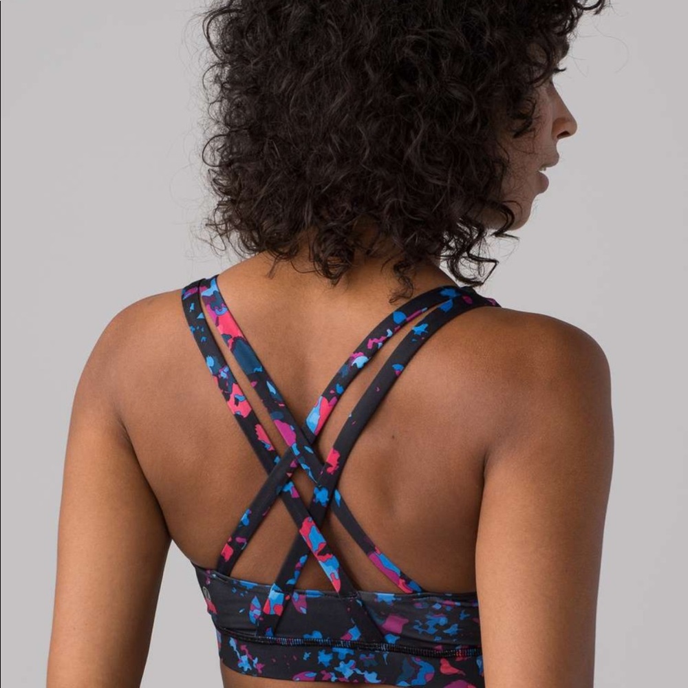 Lululemon Energy Bra Dandy Digie Multi